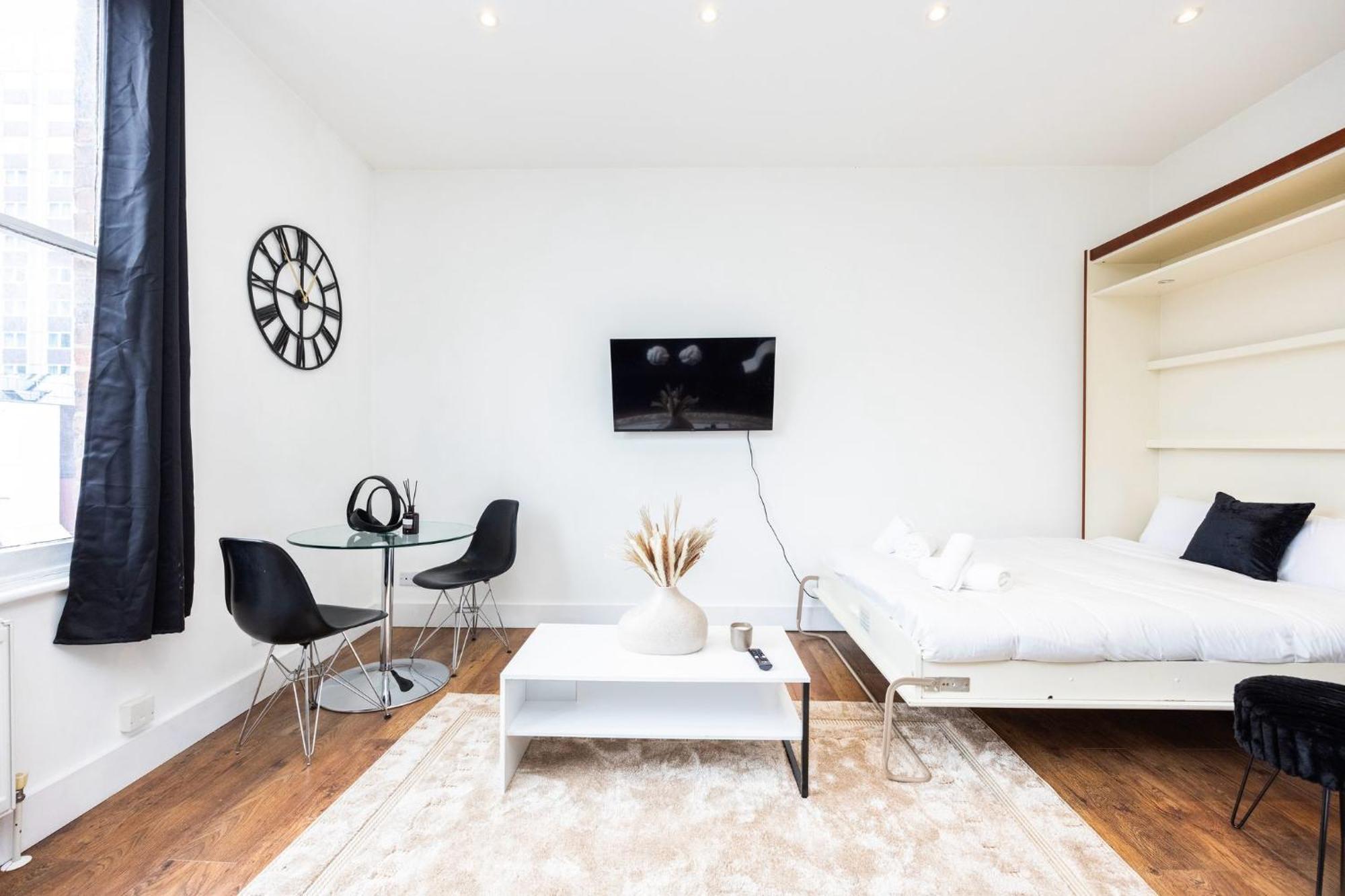 Stylish Studio Apartment In Fulham London Ngoại thất bức ảnh