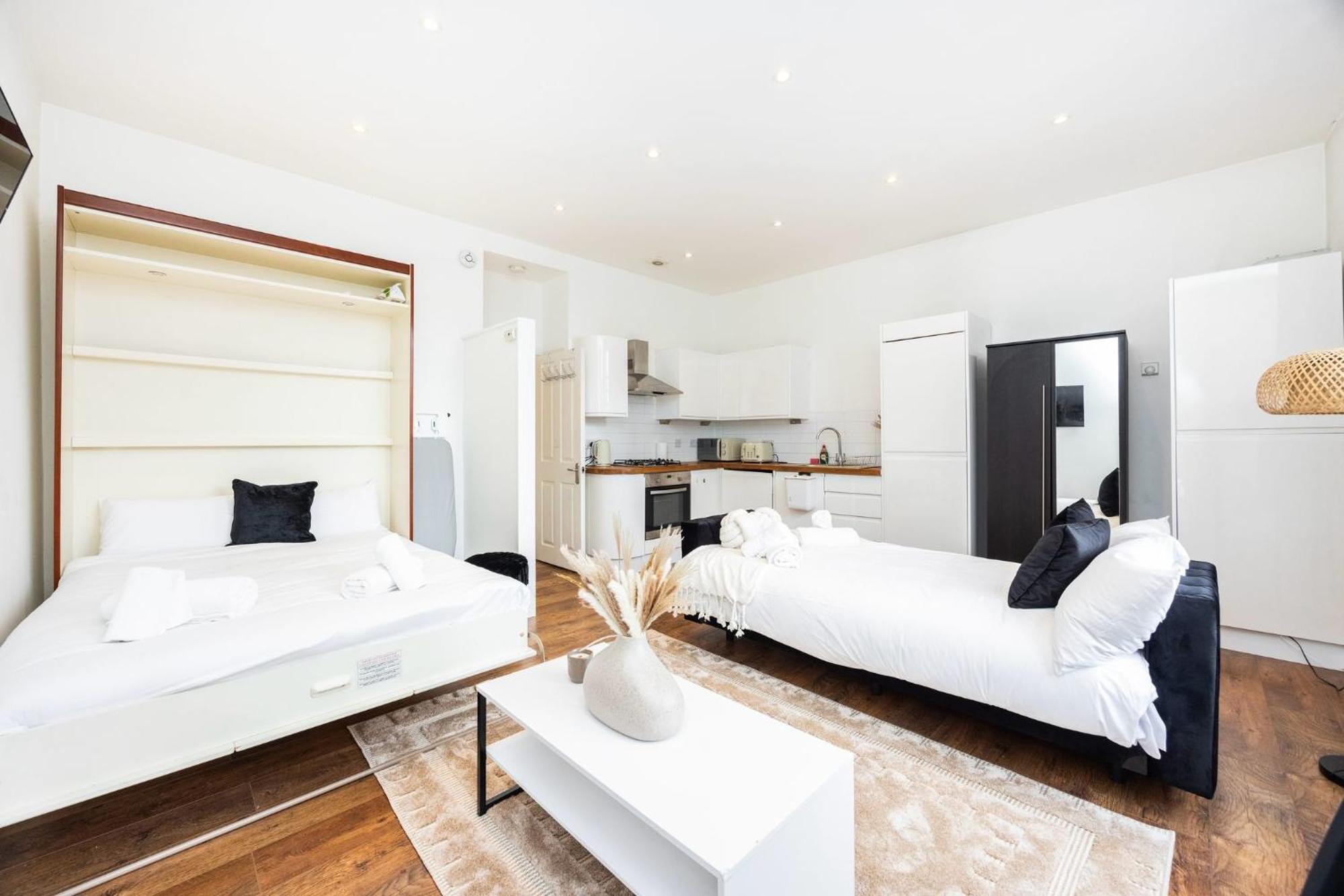 Stylish Studio Apartment In Fulham London Ngoại thất bức ảnh
