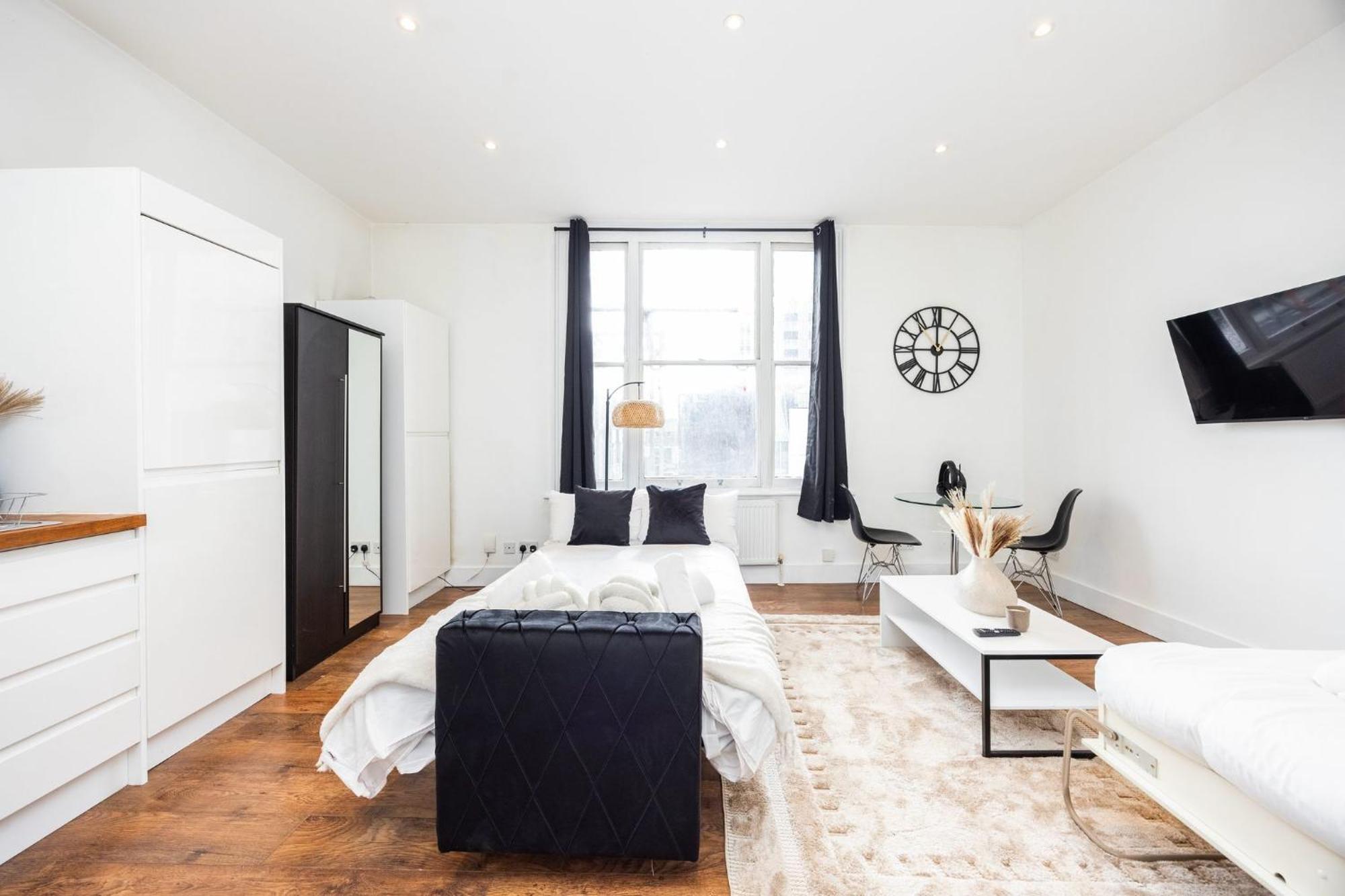 Stylish Studio Apartment In Fulham London Ngoại thất bức ảnh