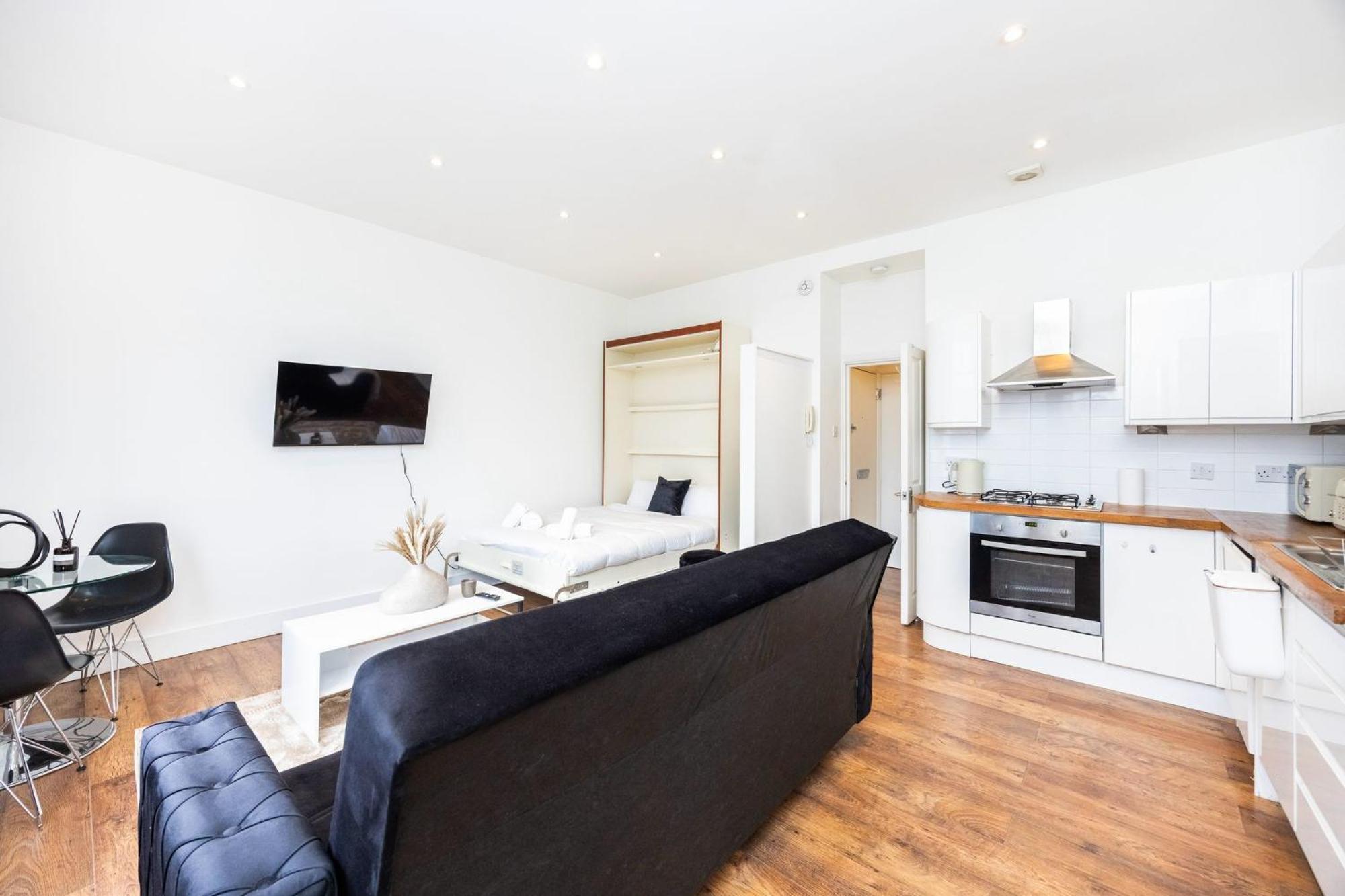 Stylish Studio Apartment In Fulham London Ngoại thất bức ảnh