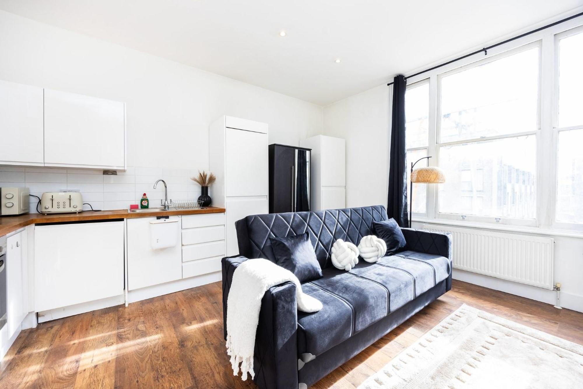 Stylish Studio Apartment In Fulham London Ngoại thất bức ảnh