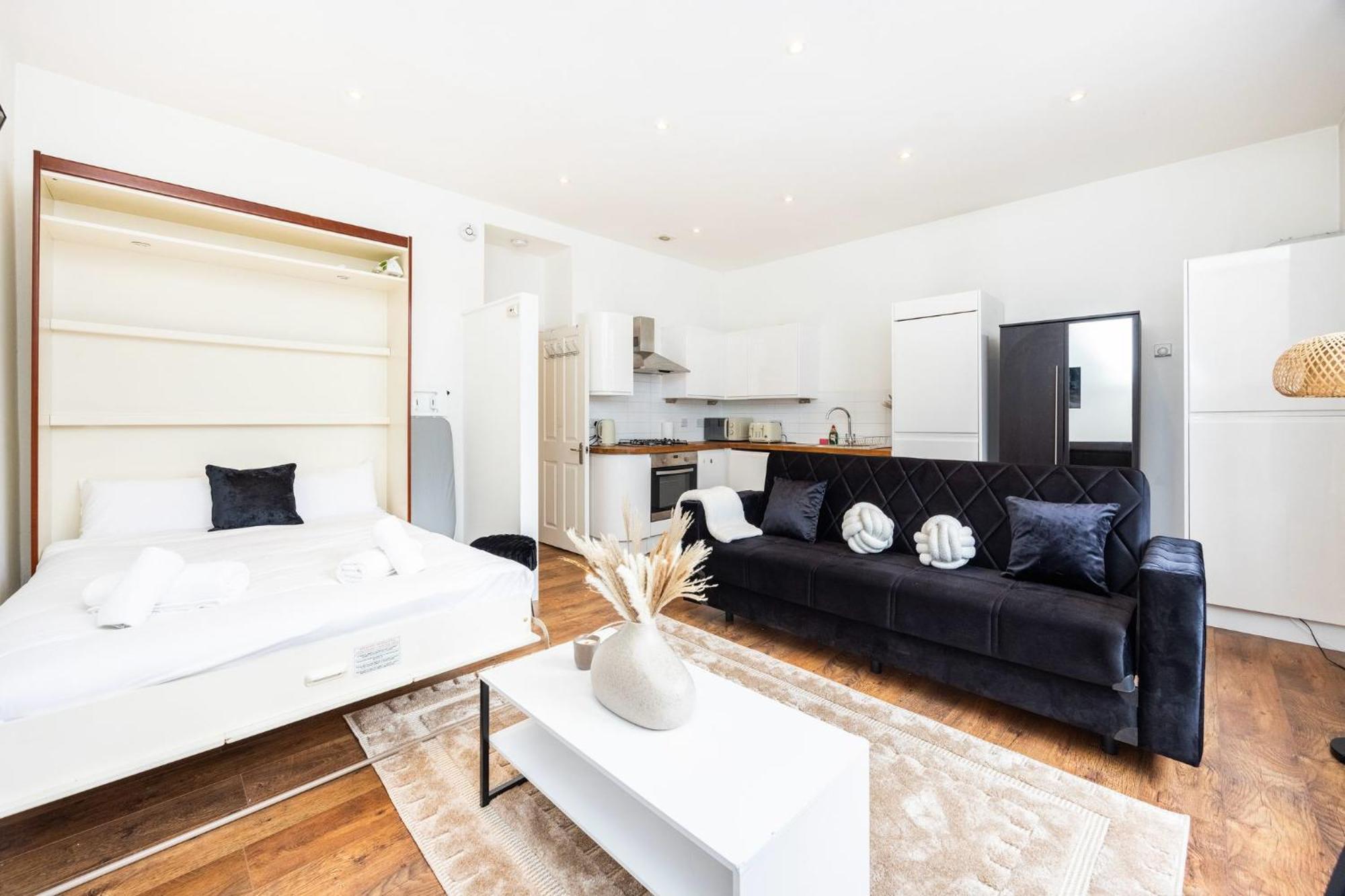 Stylish Studio Apartment In Fulham London Ngoại thất bức ảnh